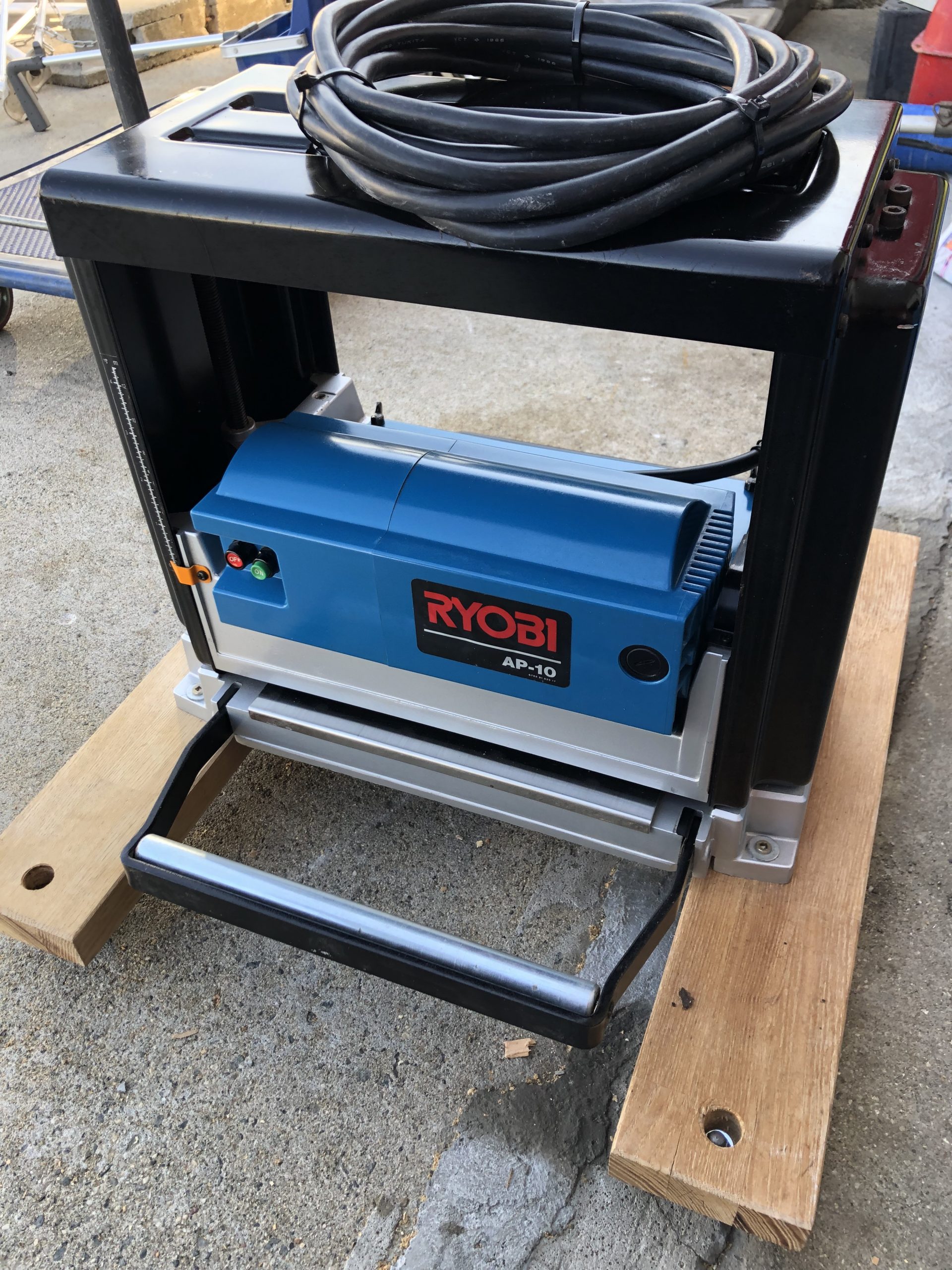 買取実績】RYOBI 100V自動カンナ AP-10をお買取いたしました！ - 工具