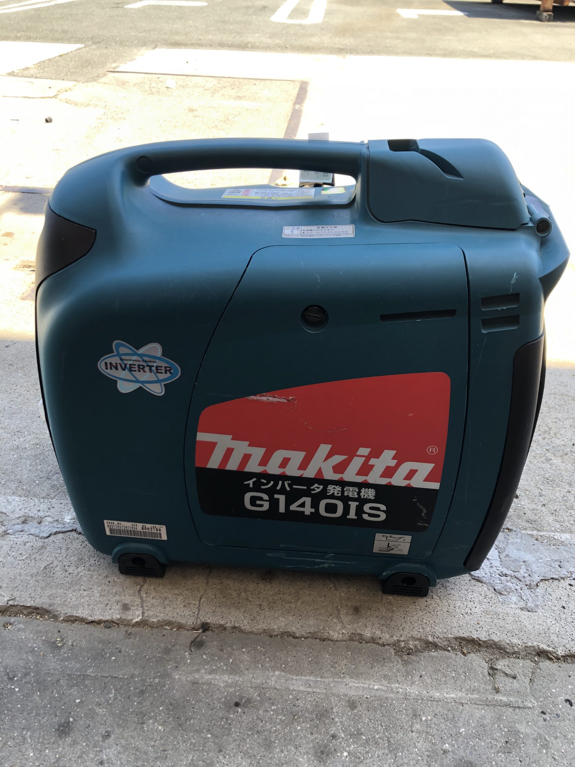 Makita インバーター発電機 G140IS 買取実績】makita インバータ発電機 G140ISをお買取いたしました