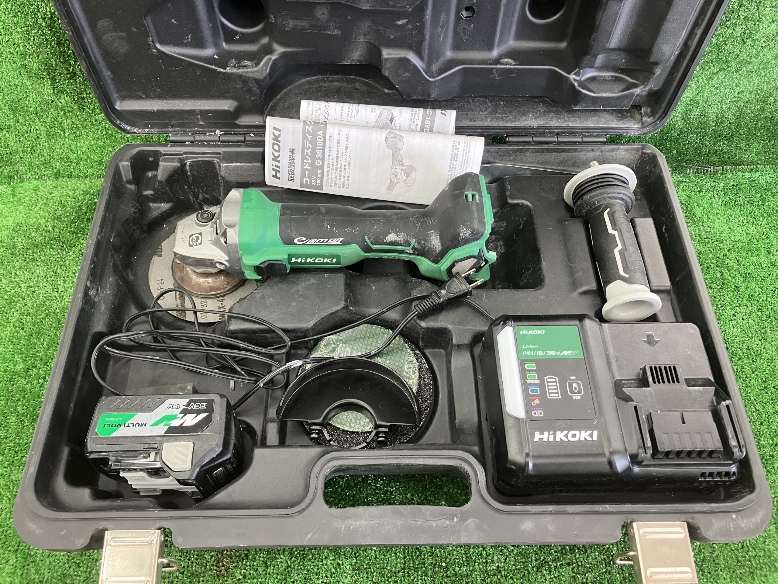 買取実績】HiKOKI（ハイコーキ） 100mm36vコードレスディスク