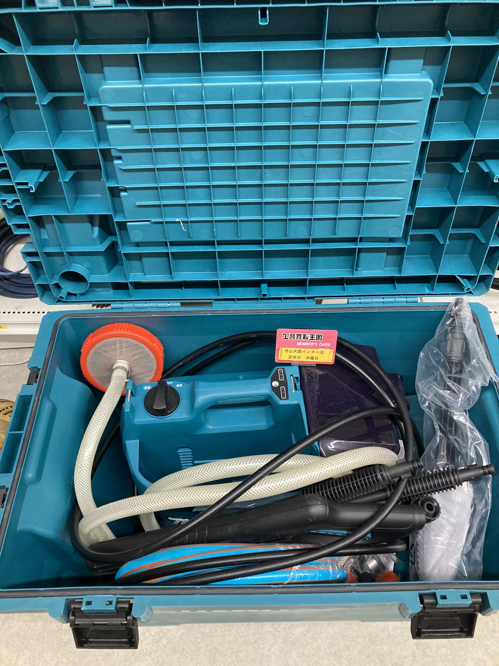 買取実績】makita 36v(18v+18v)充電式高圧洗浄機 (本体/ケースのみ