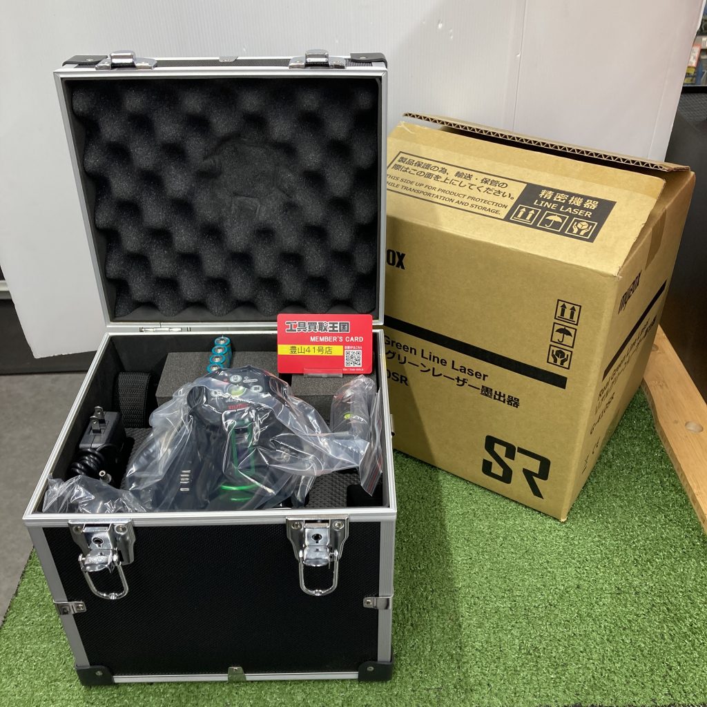MYZOX(マイゾックス)リアルグリーンレーザー墨出器 G-410SR