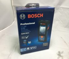 BOSCH ボッシュ レーザー距離計 距離計 レーザー 測定 測量 未使用品 GLM150C 蟹江 工具買取王国 買取王国 工具買取 工具 買取 高価買取