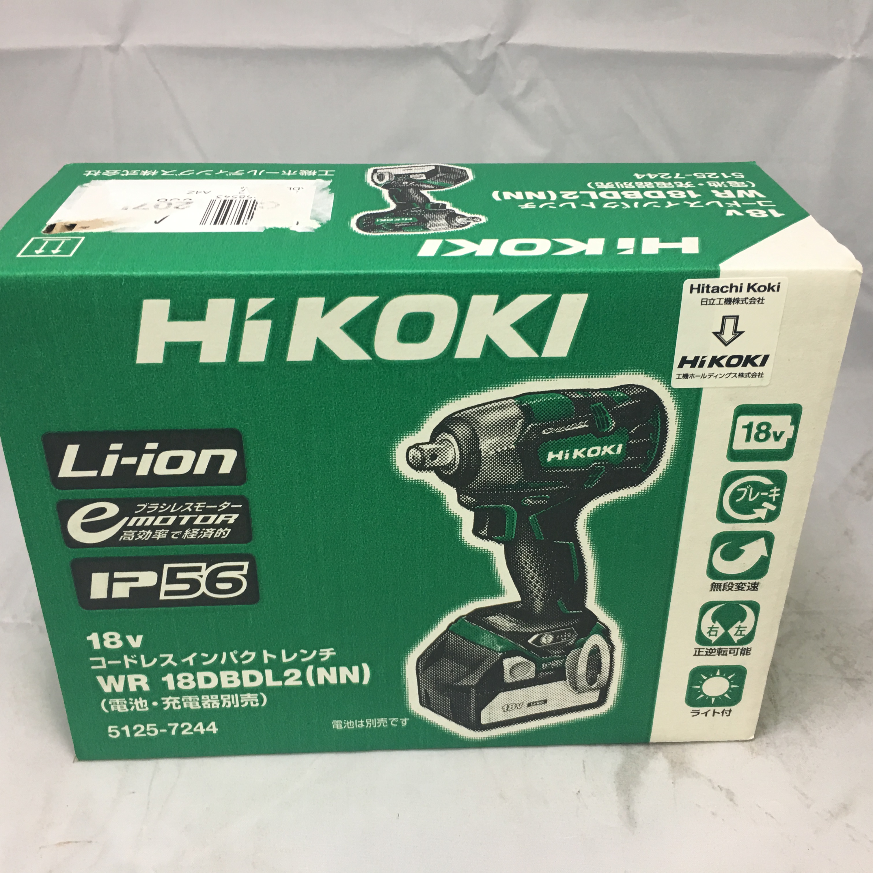 工具買取王国蟹江店】HiKOKI 18Vコードレスインパクトレンチ WR18DBDL2