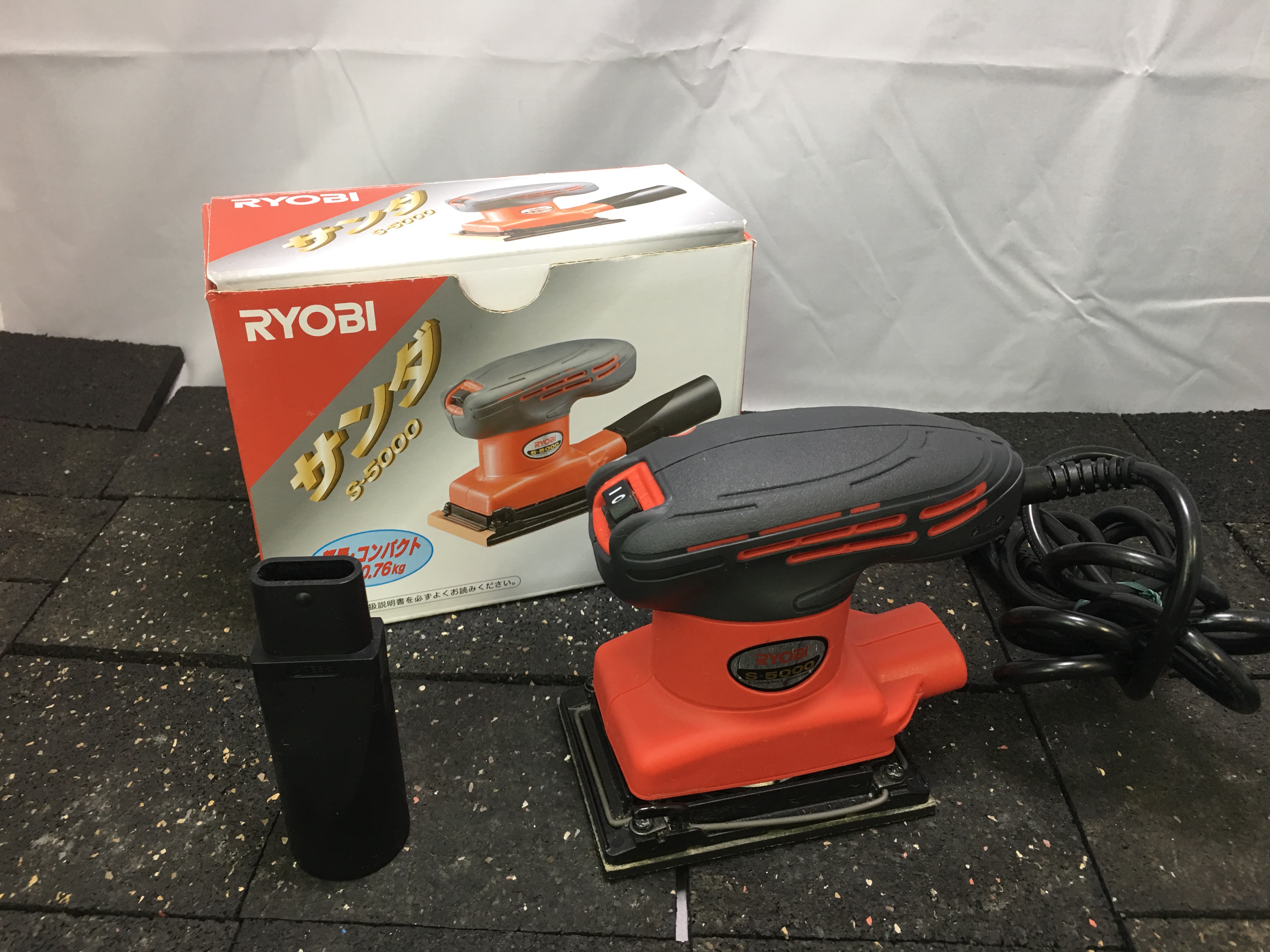 RYOBI サンダ　S-5000 電動工具　DIY工具　工具高価買取　愛知県　海部郡蟹江町　工具買取王国蟹江店