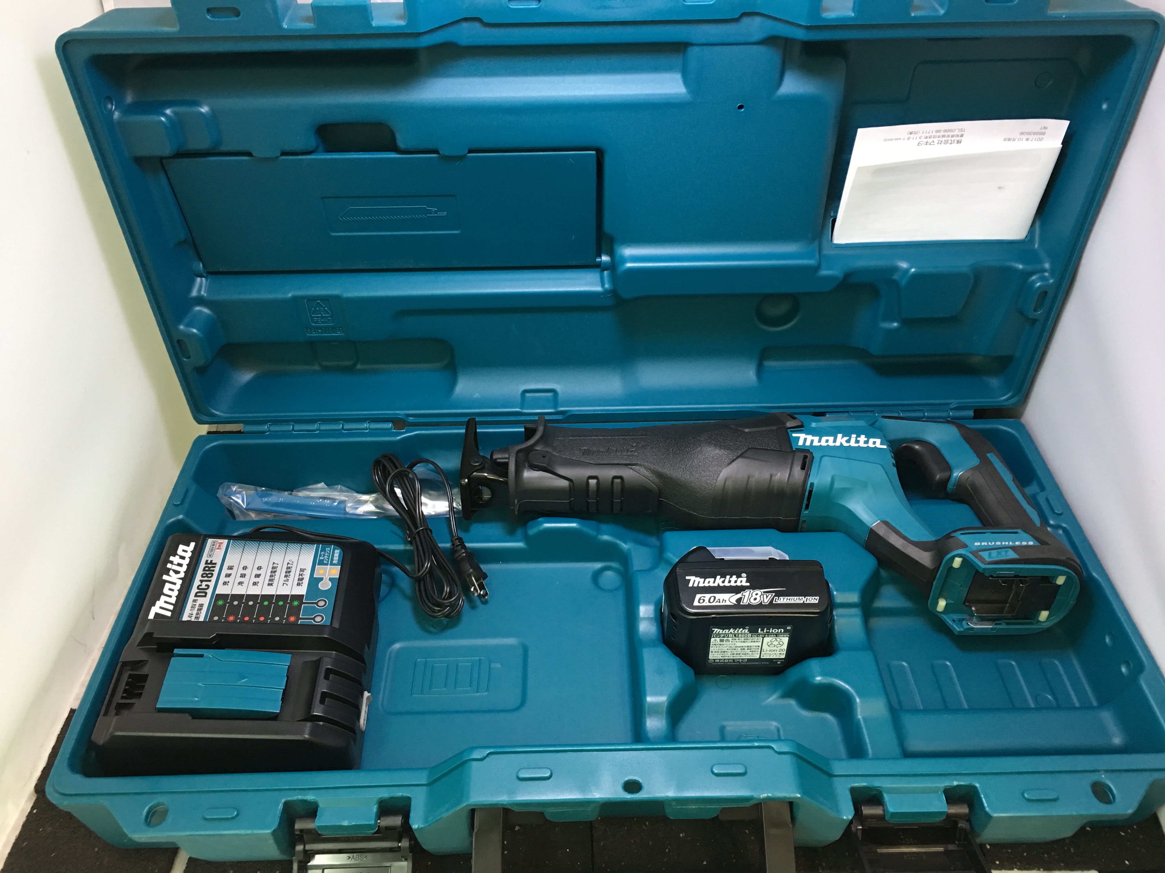 makita　マキタ　電動工具　充電式レシプロソー　レシプロソー　JR187DRG　未使用品　愛知県　蟹江　工具買取王国　買取王国　工具　買取　高価買取