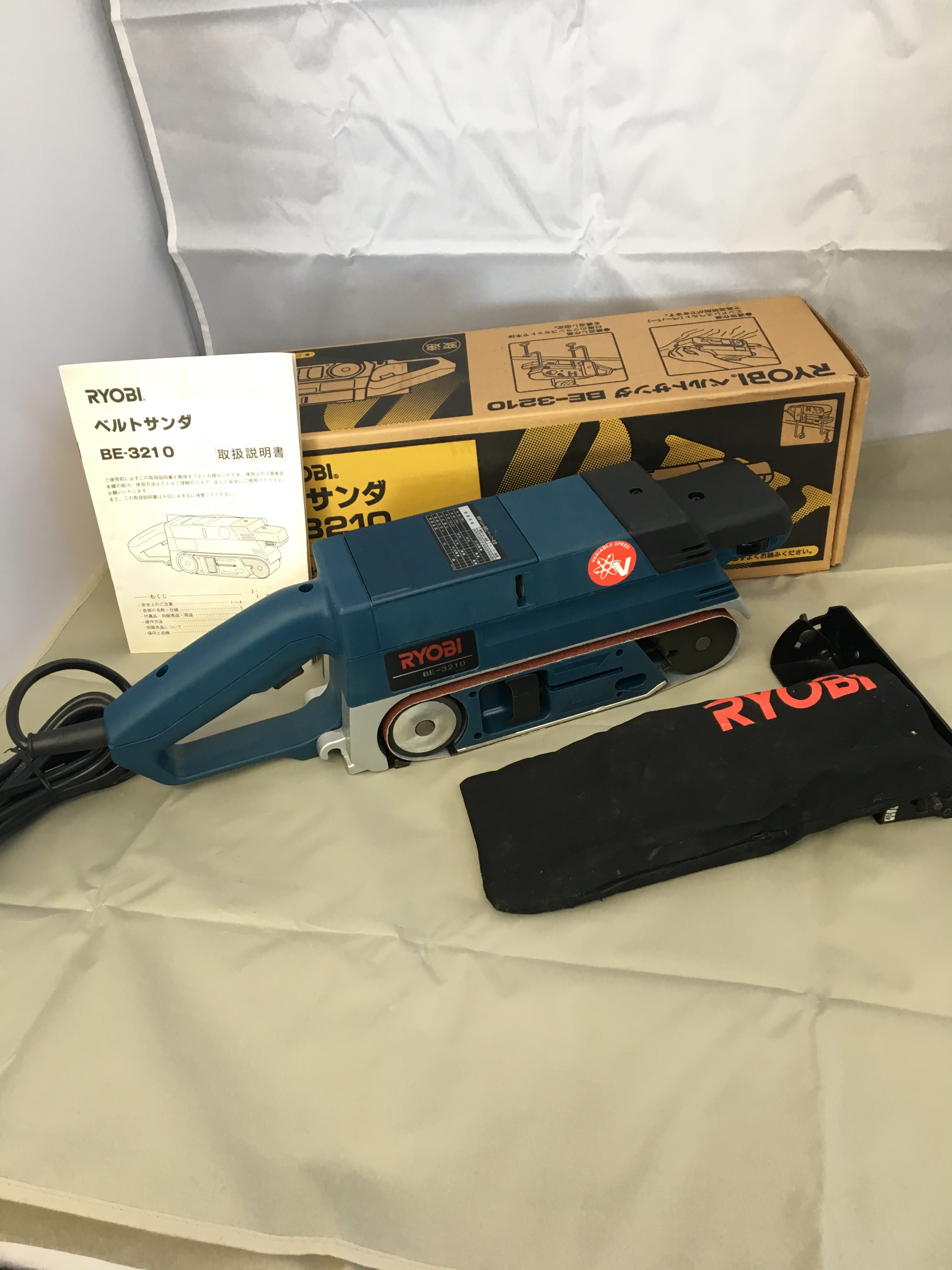 工具買取王国春日井19号店】RYOBI ベルトサンダー BE-3210 買い取り