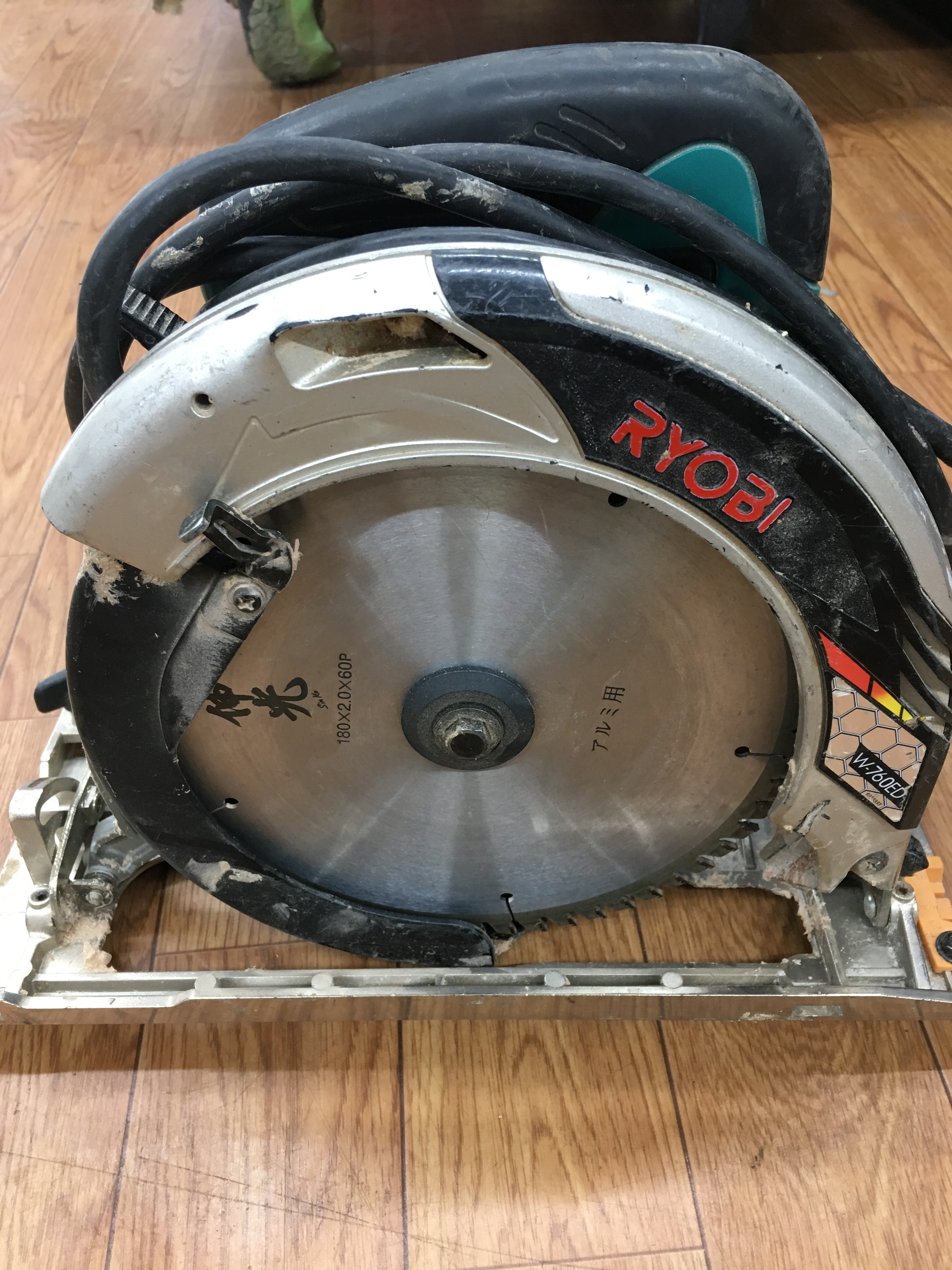 工具買取王国四條畷店】RYOBI 190mm深切り電子マルノコW-760ED 買取