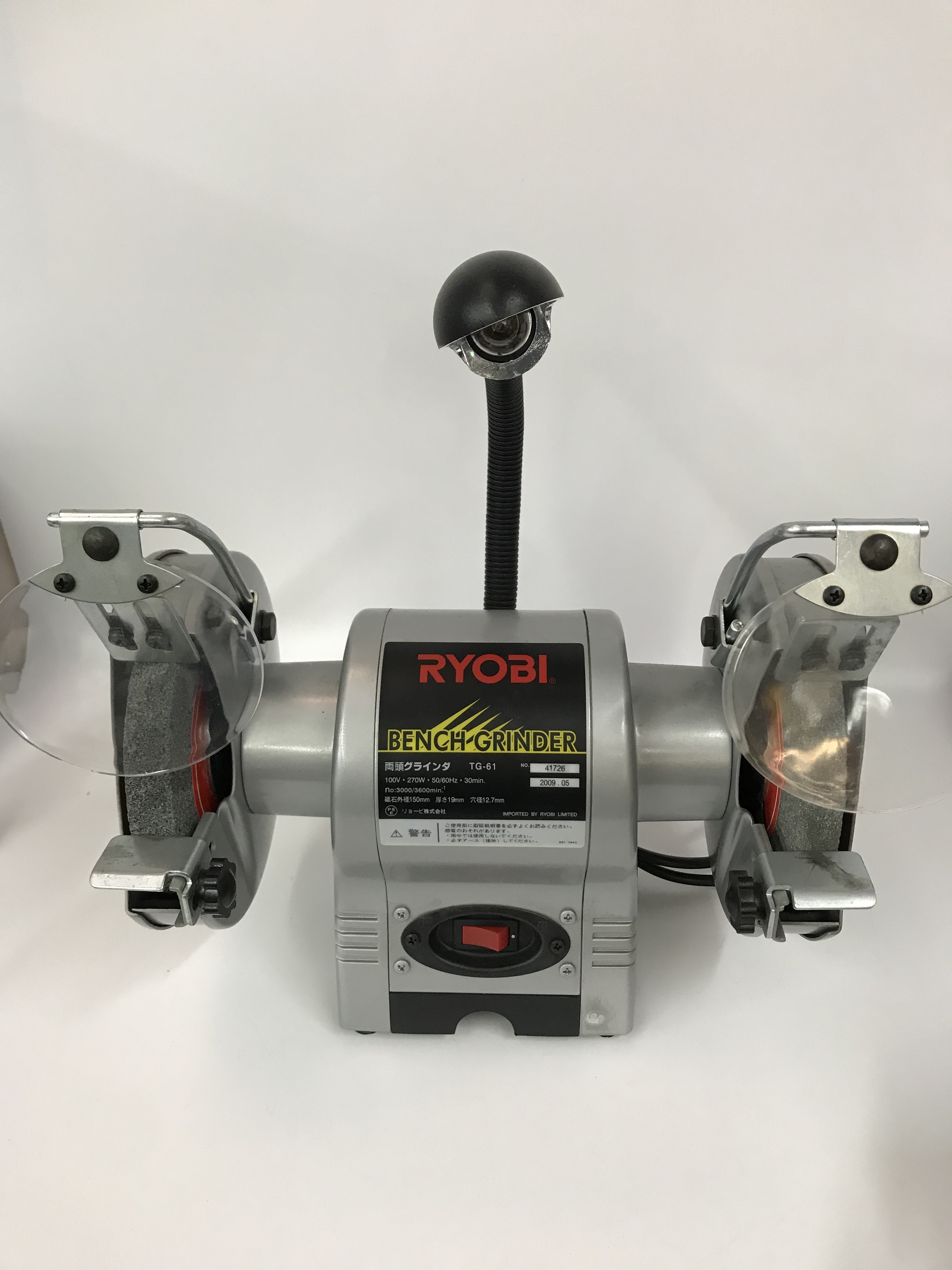 工具買取王国岡崎大樹寺店】 RYOBI 両頭グラインダ TG-61 買取いたしました！！【愛知県 岡崎市 豊田市 みよし市 安城市 知立市 刈谷市  高浜市 碧南市 西尾市 蒲郡市 豊川市 豊橋市 豊明市の工具買取は工具買取王国へ！ 工具買取王国