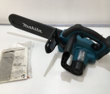 makita　36V350mm充電式チェーンソー　バッテリ２個