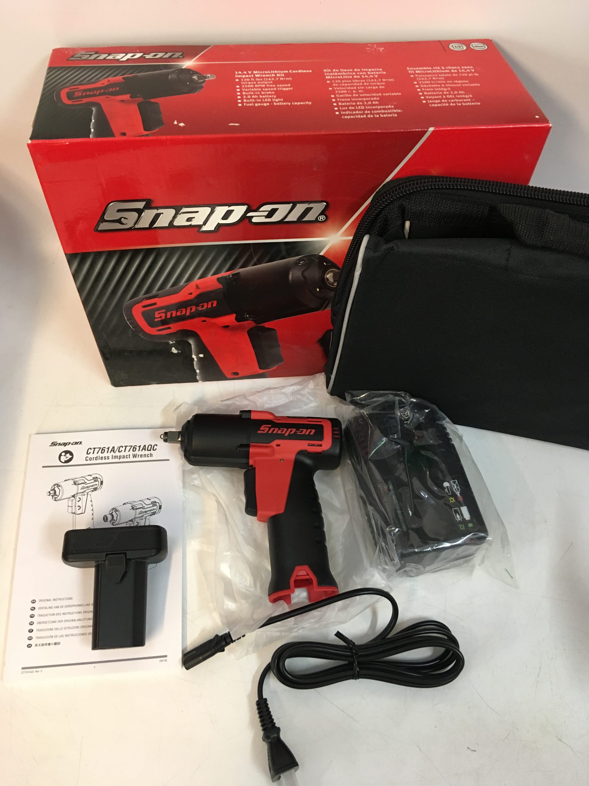 Snap on 3 8 14.4V