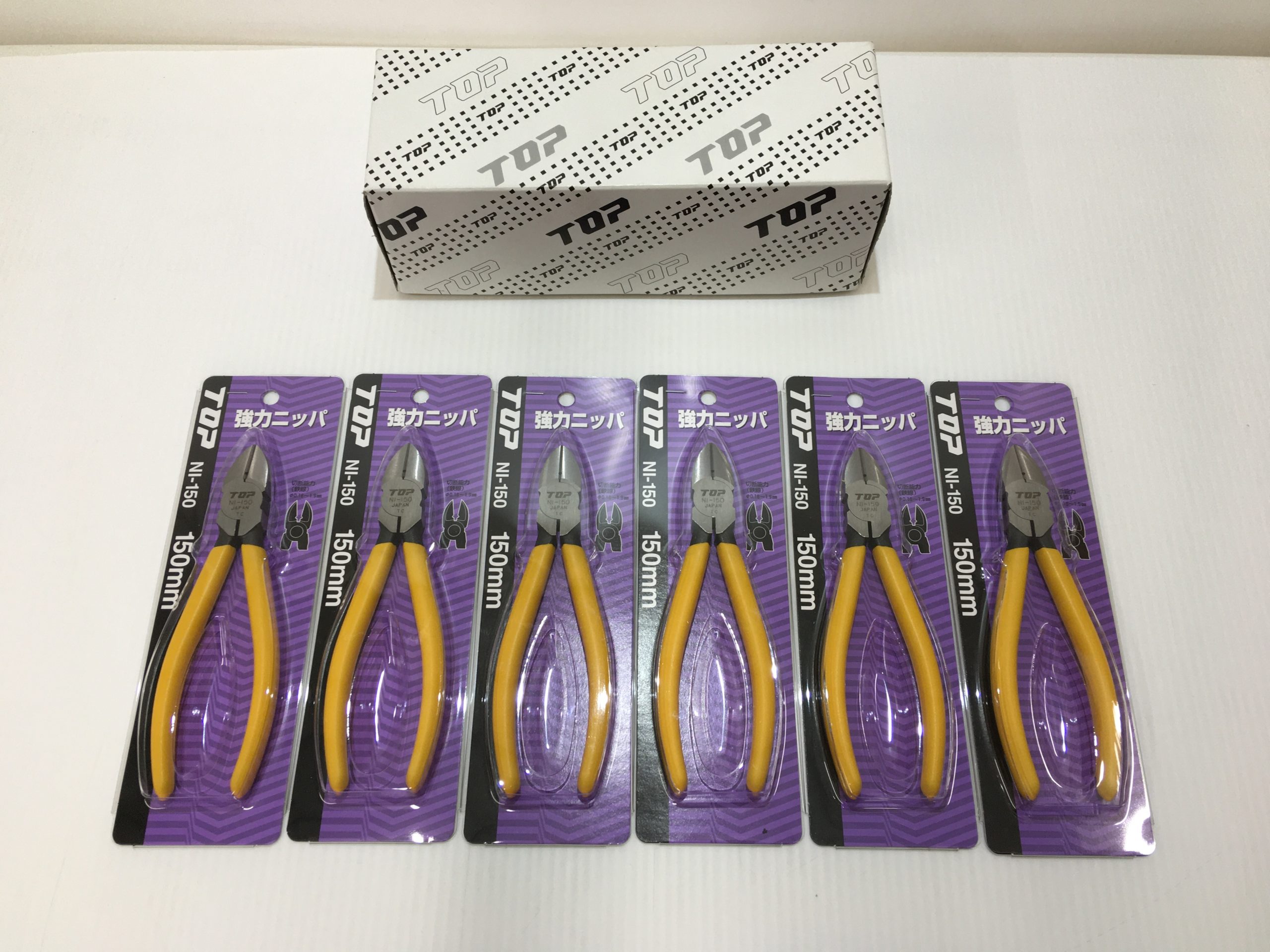 TOP 強力ニッパ（6本セット）NI-150