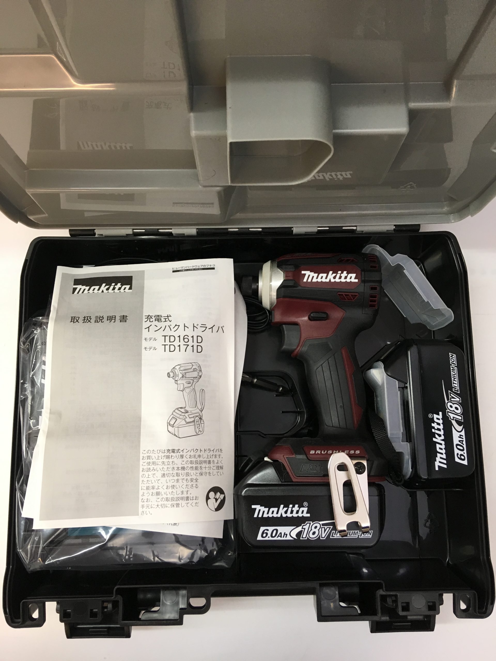 オンラインショッピング Makita 充電式インパクトドライバ TD171DGX AR