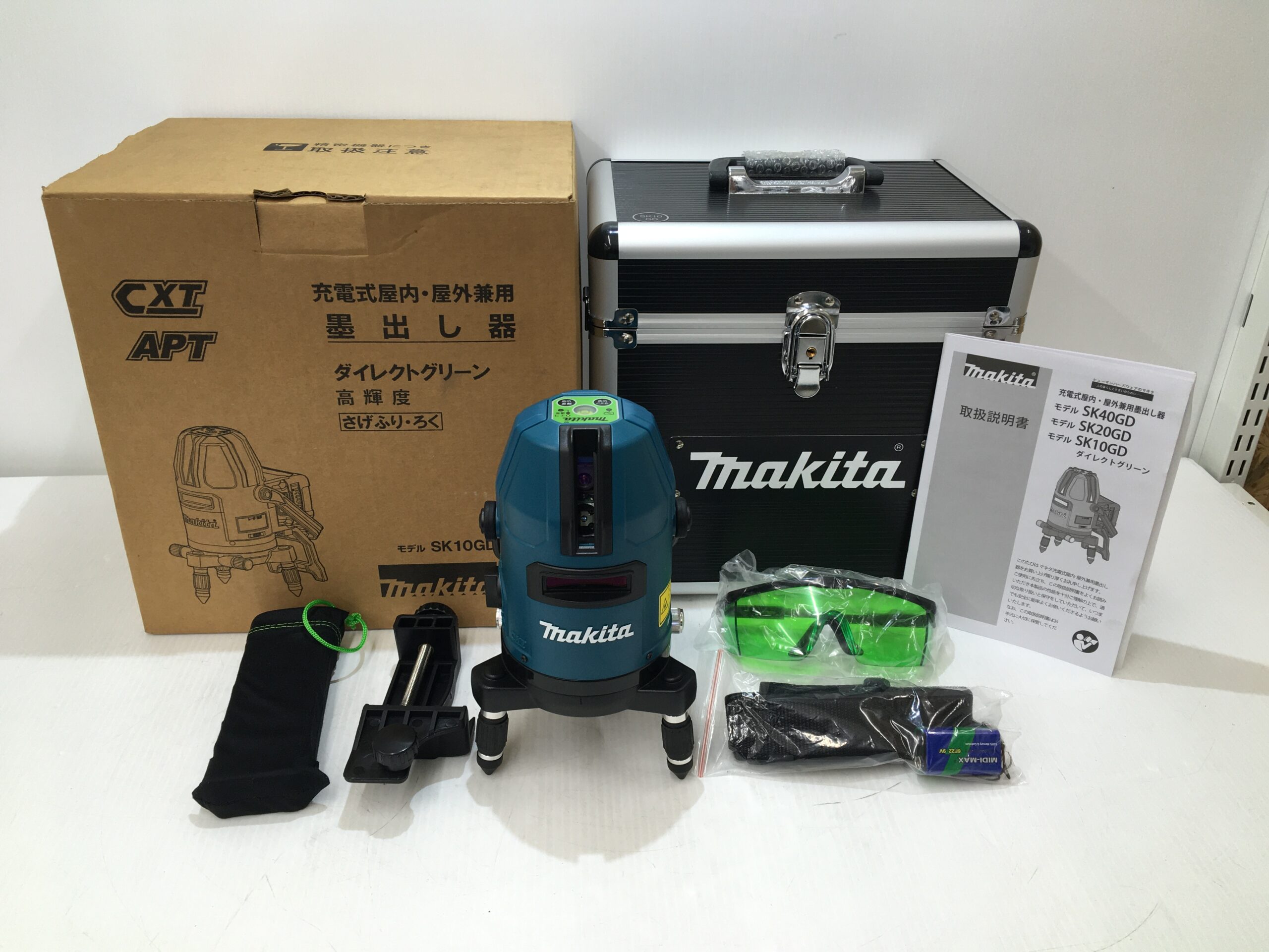 工具買取王国 鈴鹿白子23号店】【未使用】 マキタ(Makita) 充電式屋内・屋外兼用墨出し器 SK10GD  買取いたしました！！愛知・清州市・西春・江南市・一宮市・扶桑町・小牧市・春日井市・犬山市・岩倉市・稲沢市・あま市・岐阜市・大垣市・各務ヶ原市・岐南町・名古屋市  ...