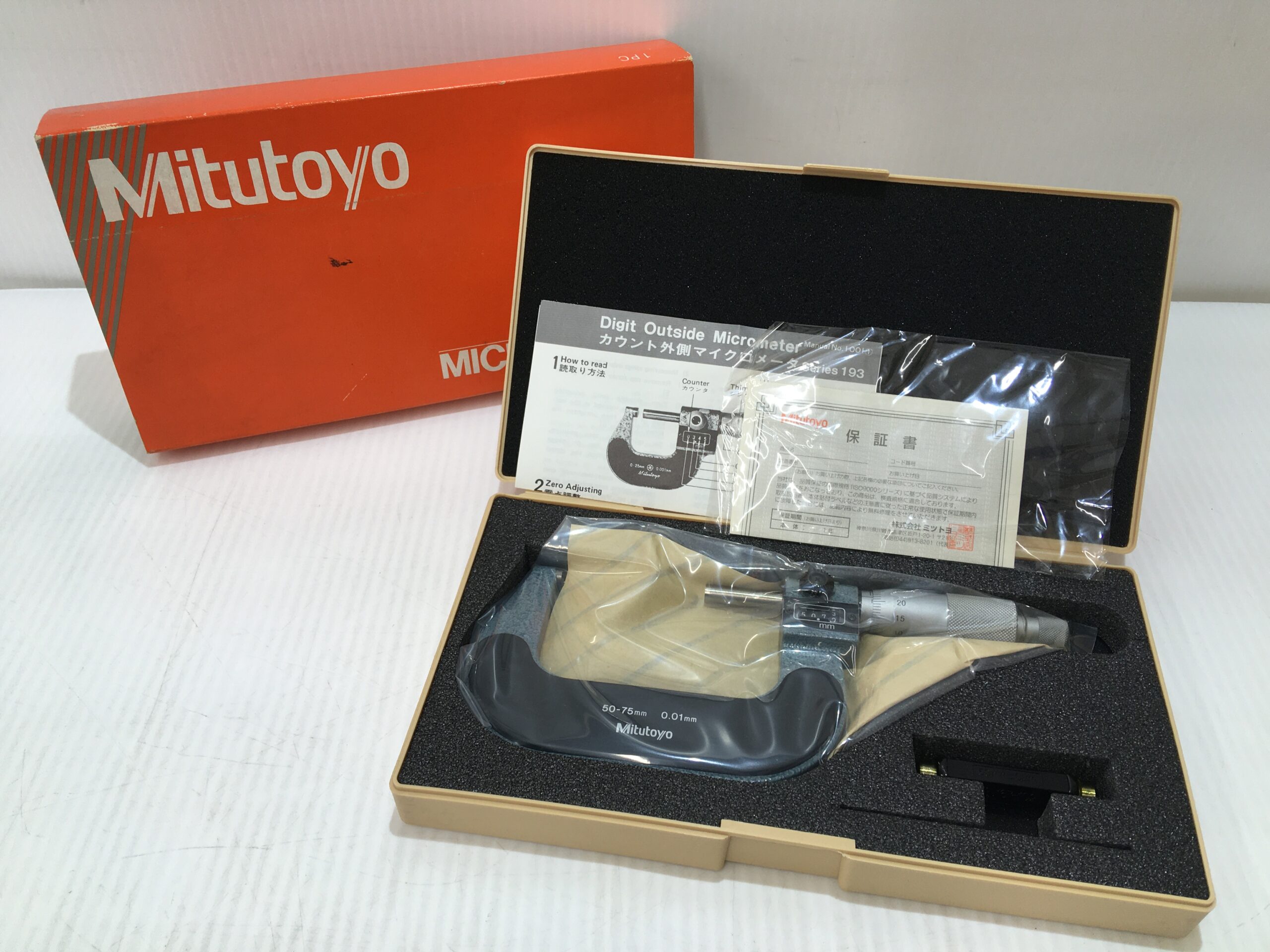 工具買取王国 鈴鹿白子23号店】 ミツトヨ(Mitutoyo) カウント外側