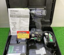 HiKOKI インパクトドライバ　WH36DC(2XPD) 中古　工具　高価買取　名古屋市　守山区　愛知県　即換金　現金払い