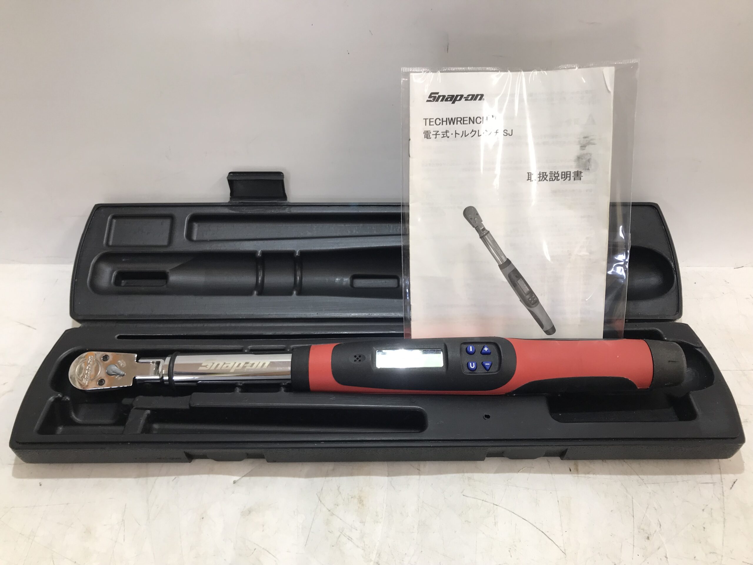 工具買取王国豊川店】Snap-on 3/8 デジタルトルクレンチ TECH2FR100SJ