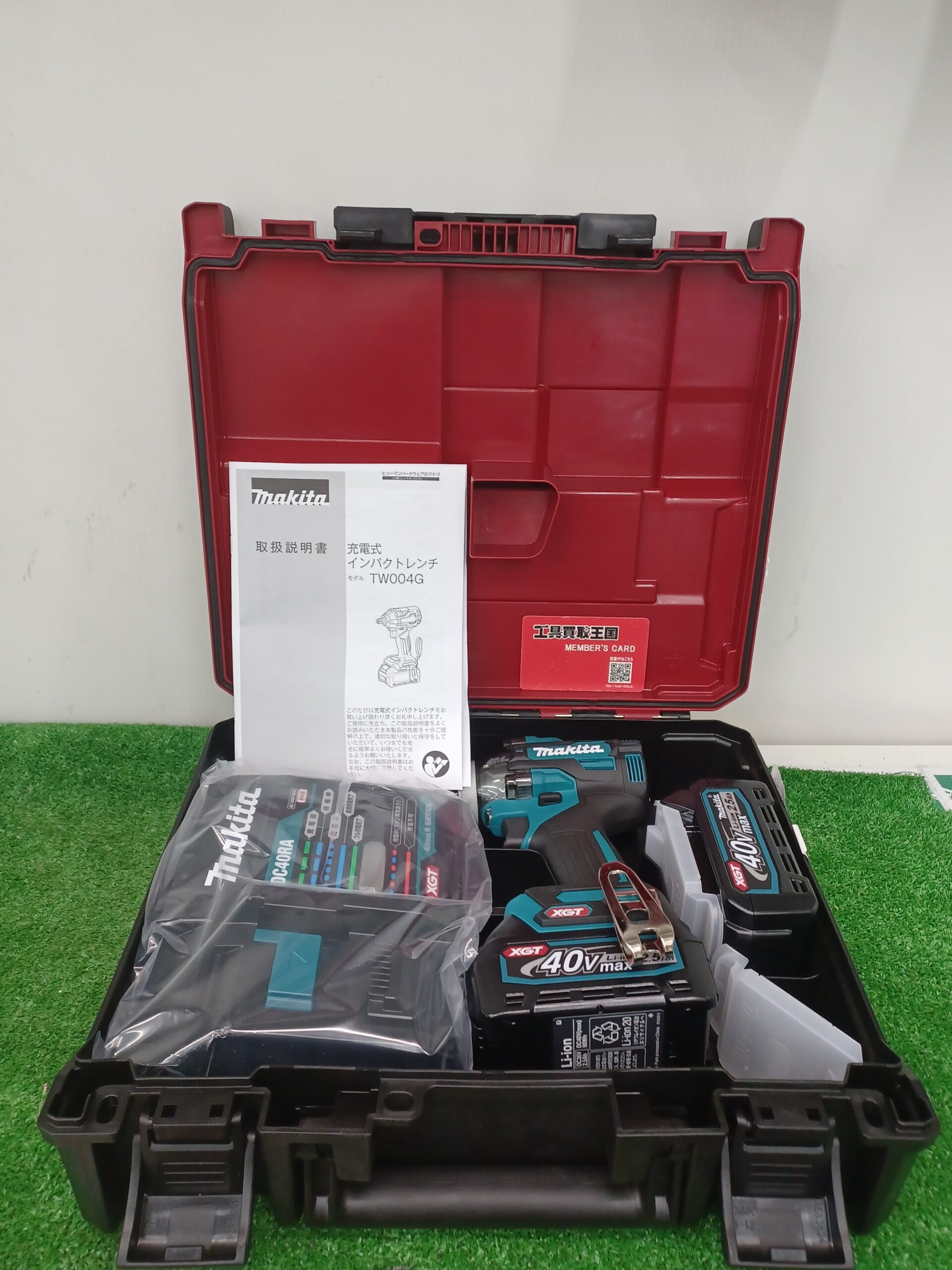 工具買取王国東大阪３０８号店】makita (マキタ) 40v 充電式インパクトレンチ TW004GRDX 東大阪市のお客様よりお買取させて頂きました  !! | 工具買取王国